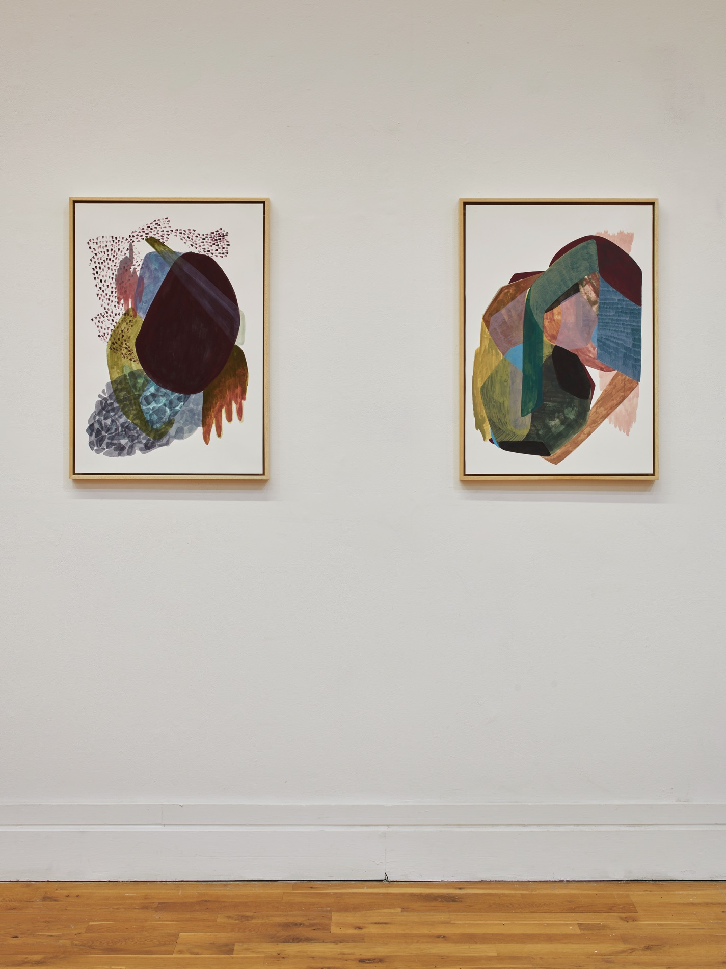 Jane Fogarty – Painting installation at the RHA gallery, Futures exhibition 2019-2020_tn